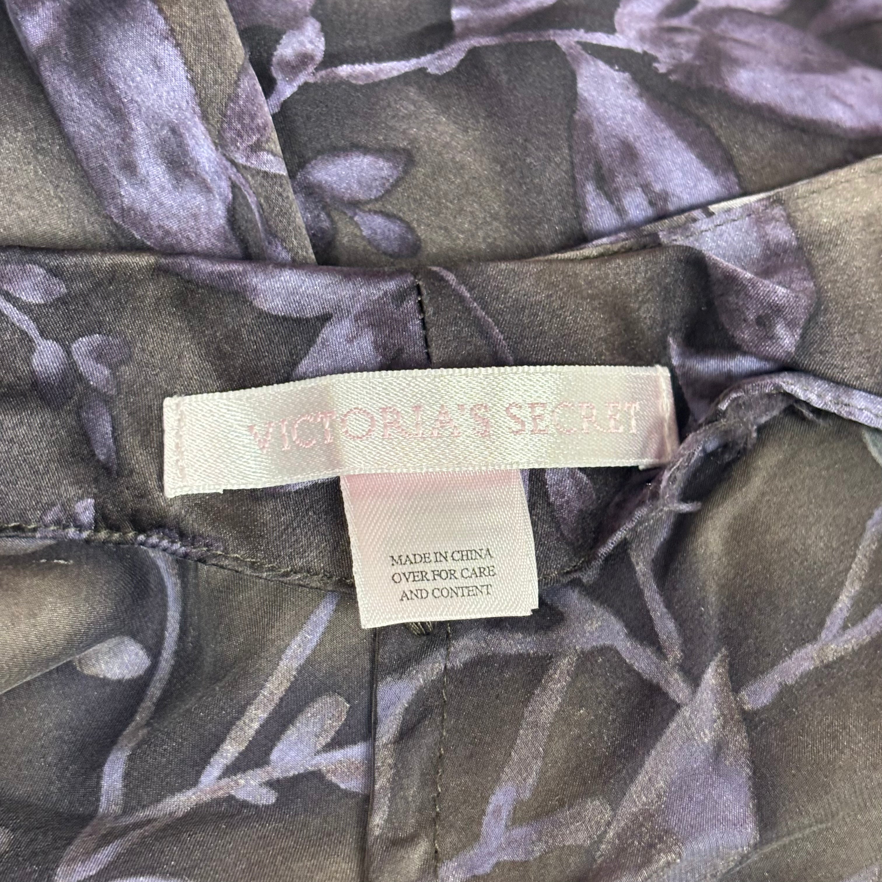 1999 Victoria's Secret Purple Silk Slip Dress