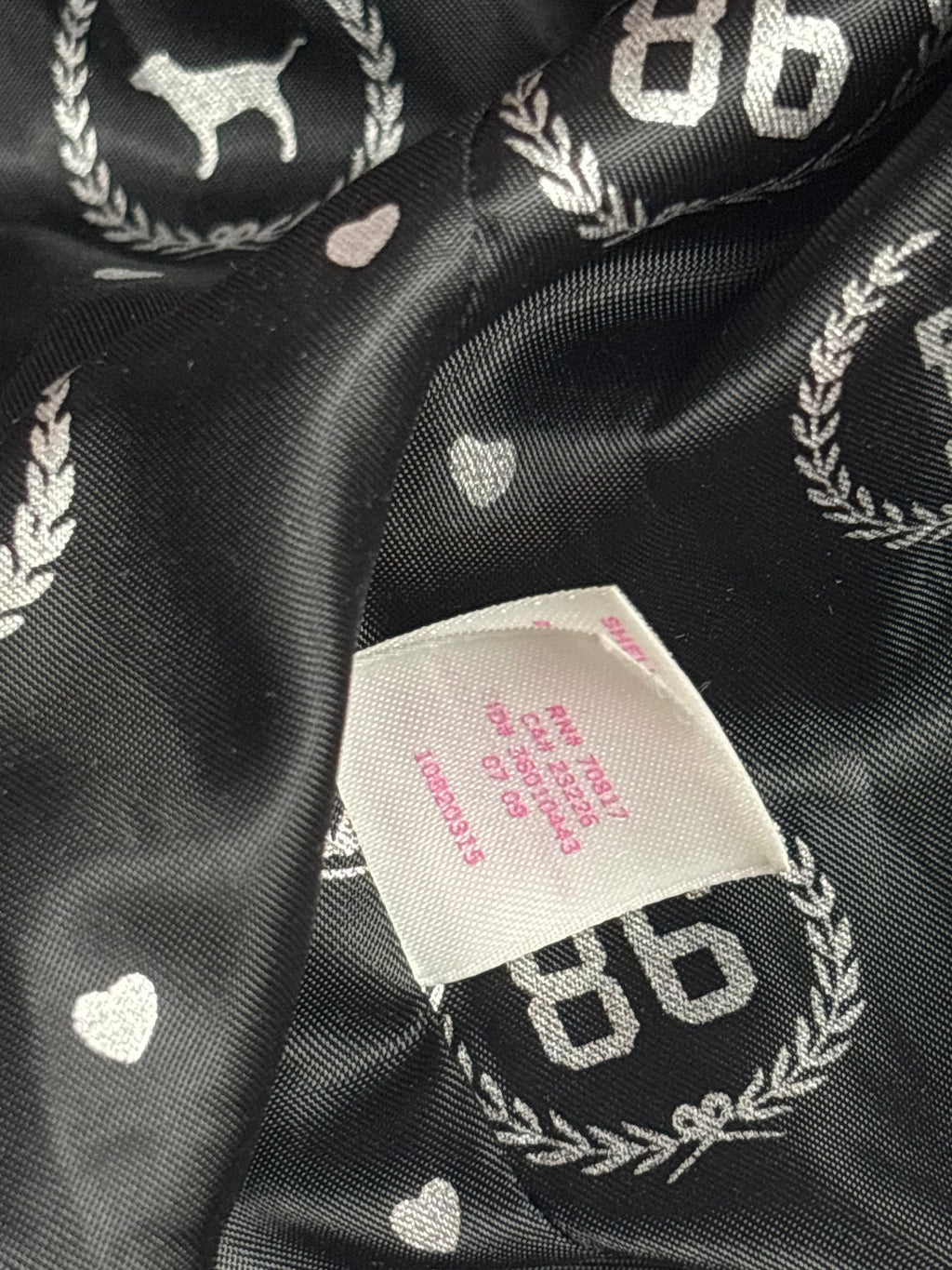 2007 VS PINK Plaid Moto Jacket