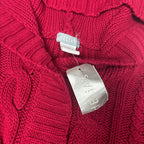 NWT dELiA*s Cable Knit Hooded Cardigan