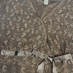 2000s Merona Lace Coquette Babydoll Top