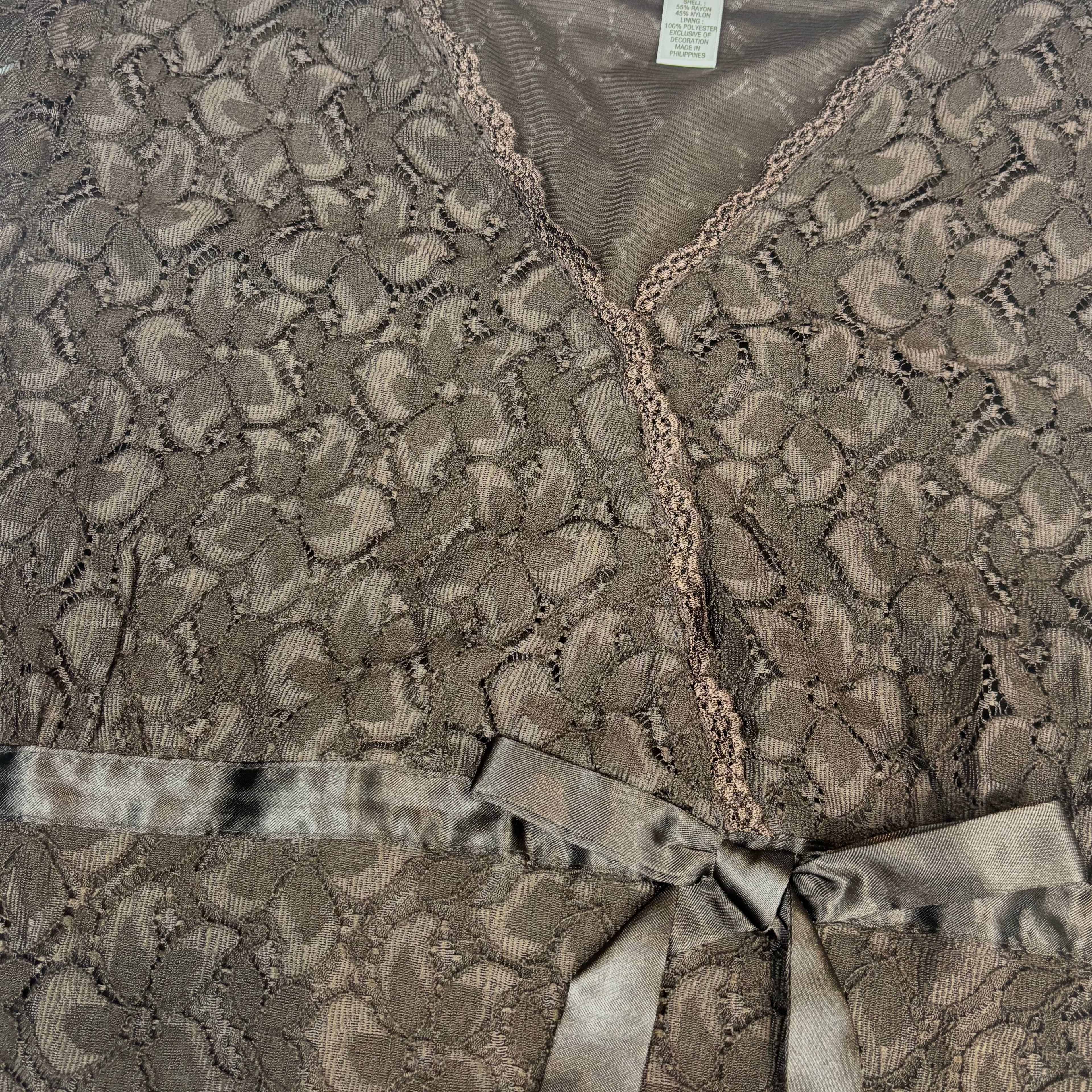2000s Merona Lace Coquette Babydoll Top