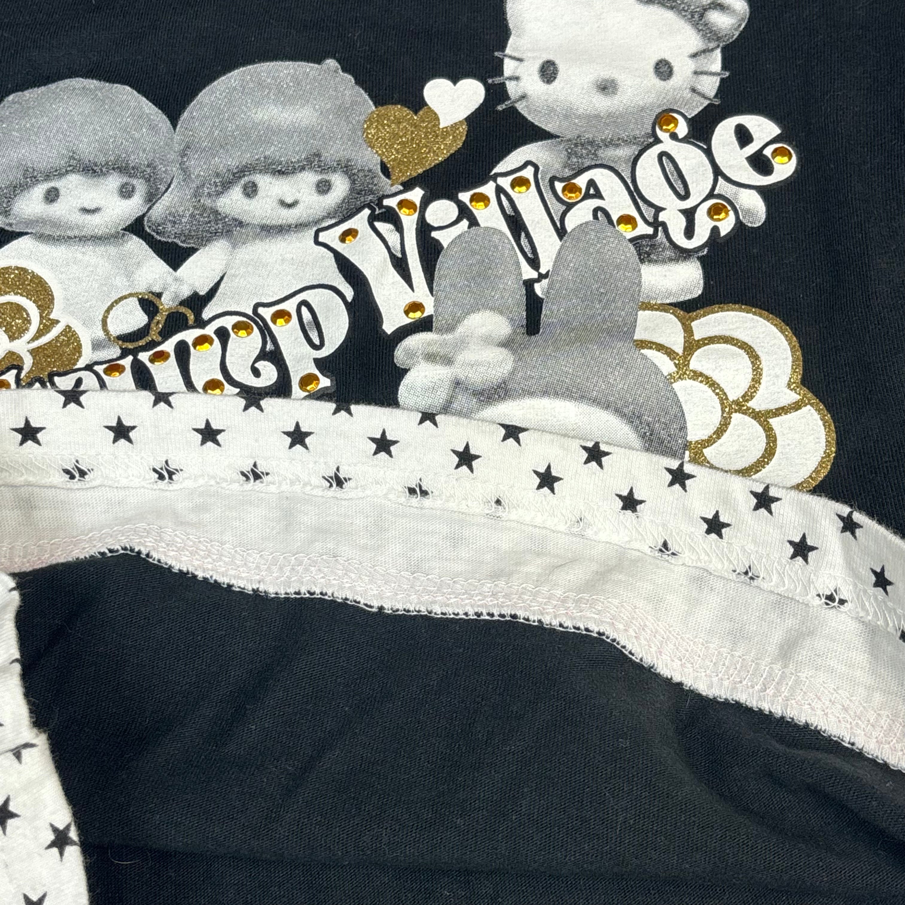 Sanrio "Stump Village" Faux-Layered Baby Tee