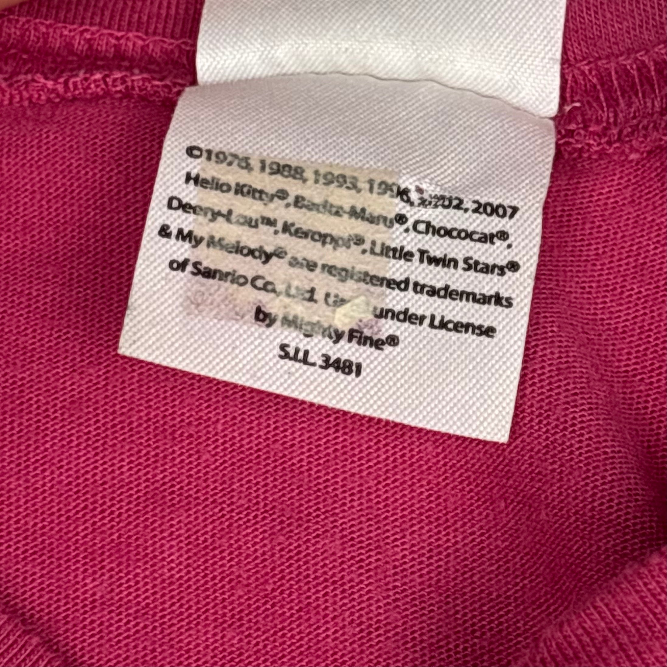 2007 Mighty Fine Hello Kitty Graphic Baby Tee