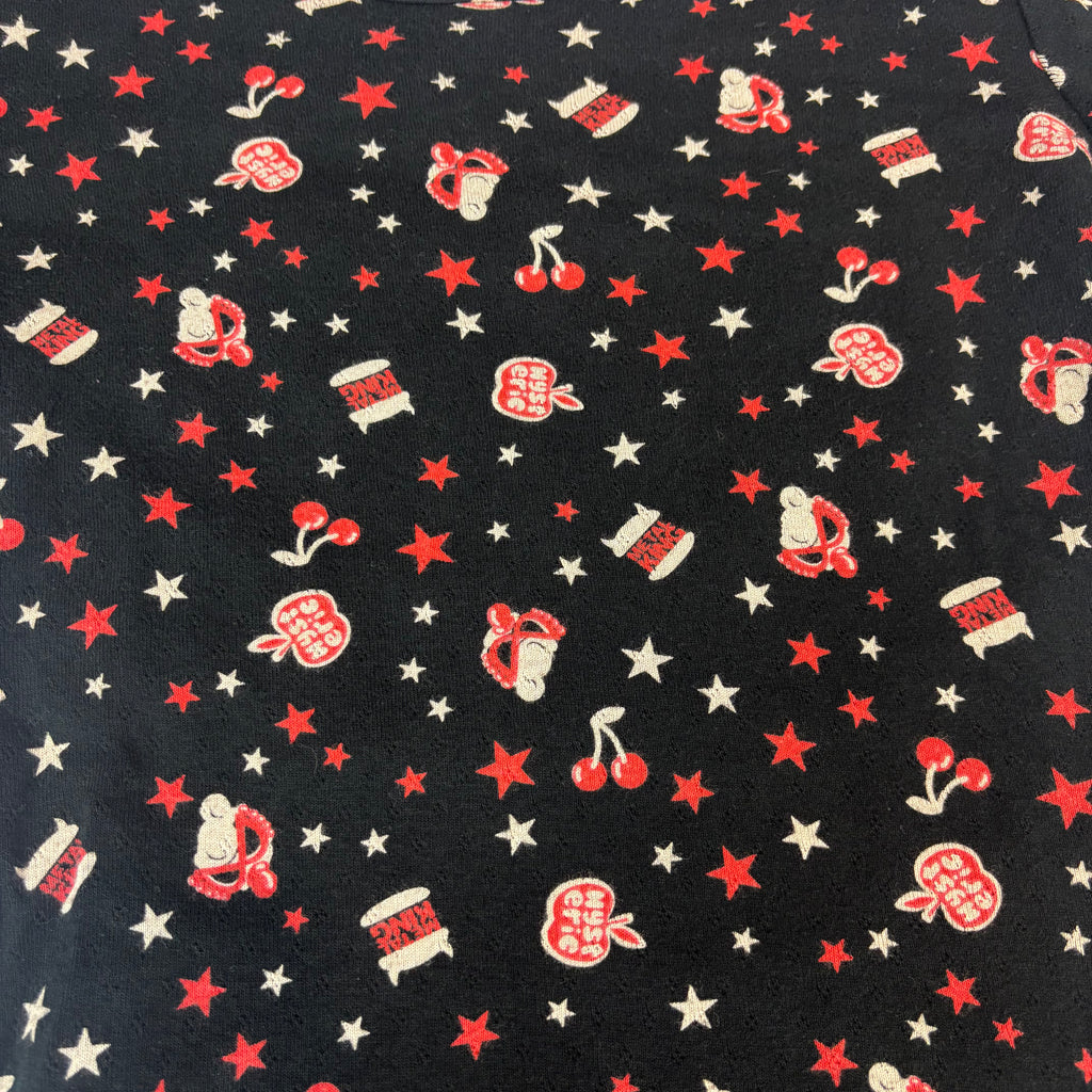 Hysteric Glamour Mini All-Over Print Baby Tee