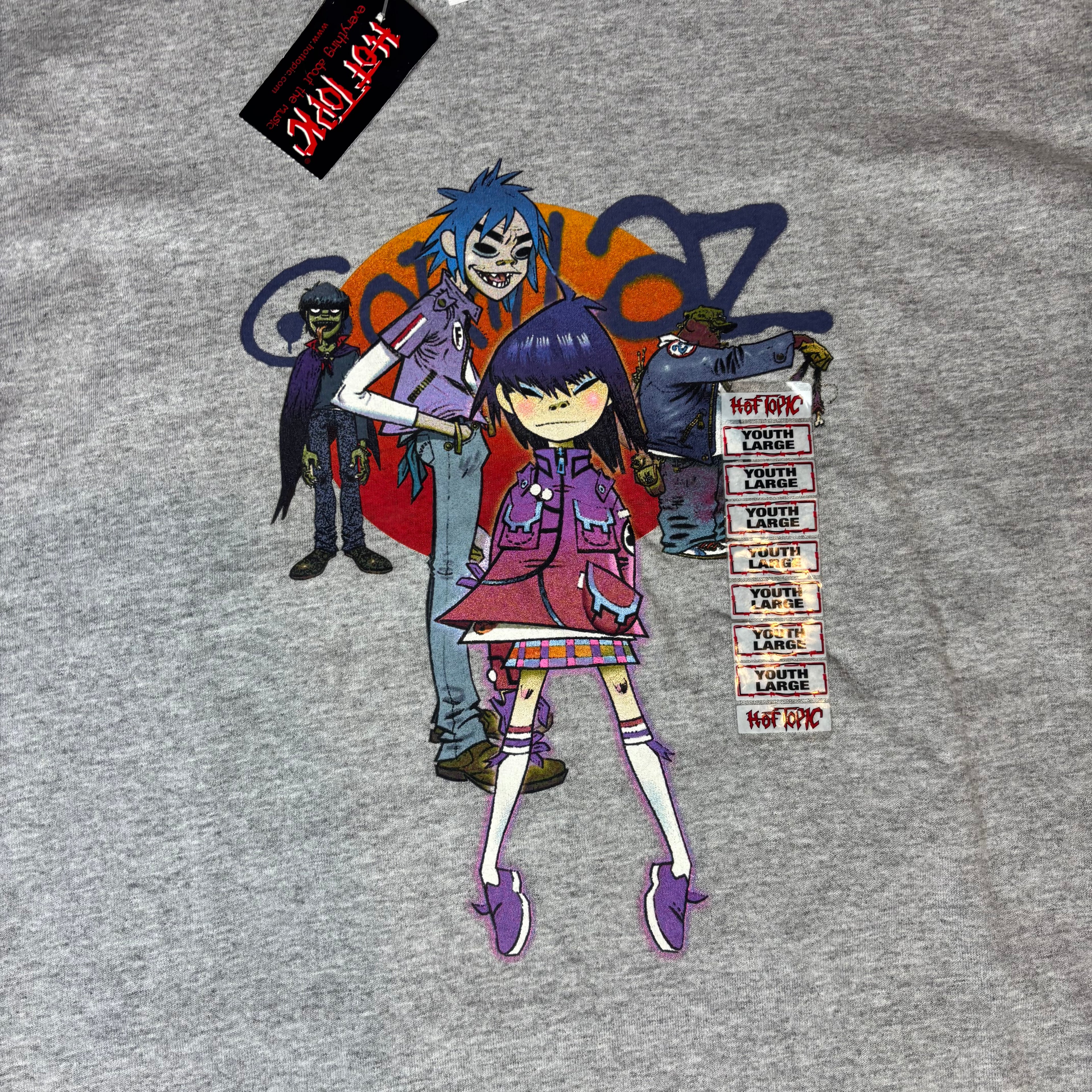 NWT VTG Hot Topic Gorillaz Tee