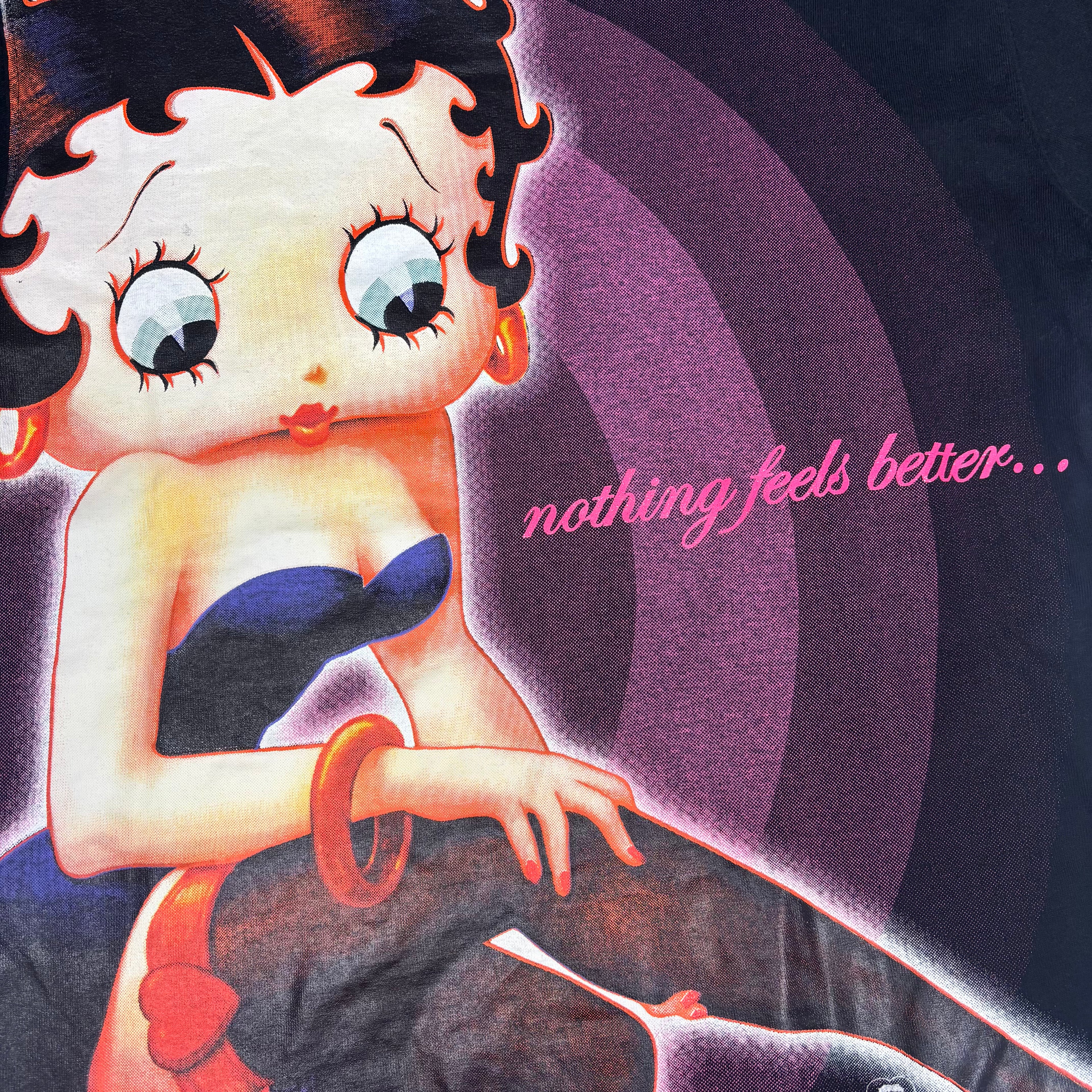 VTG 2005 Betty Boop Full Graphic Baby Tee