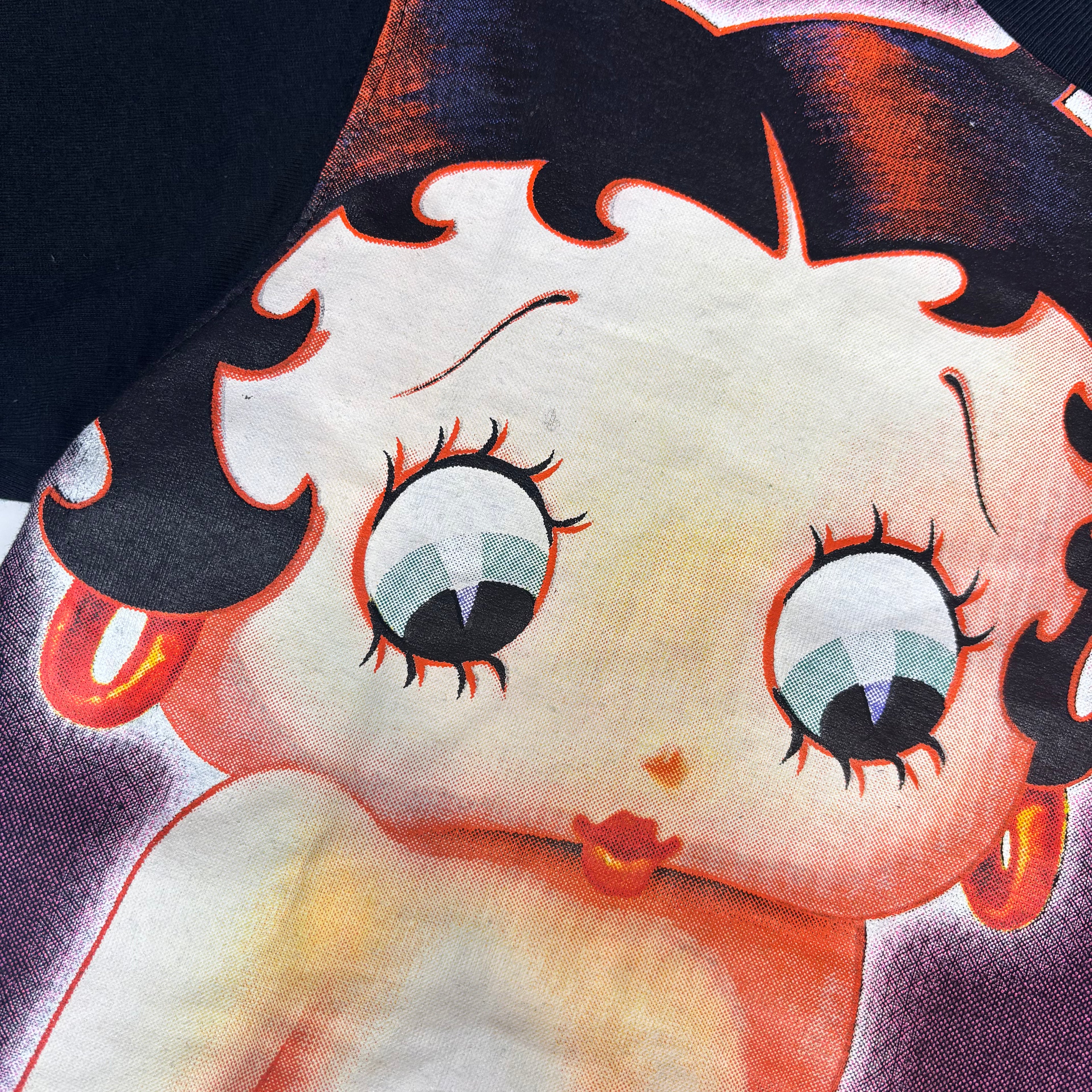 VTG 2005 Betty Boop Full Graphic Baby Tee