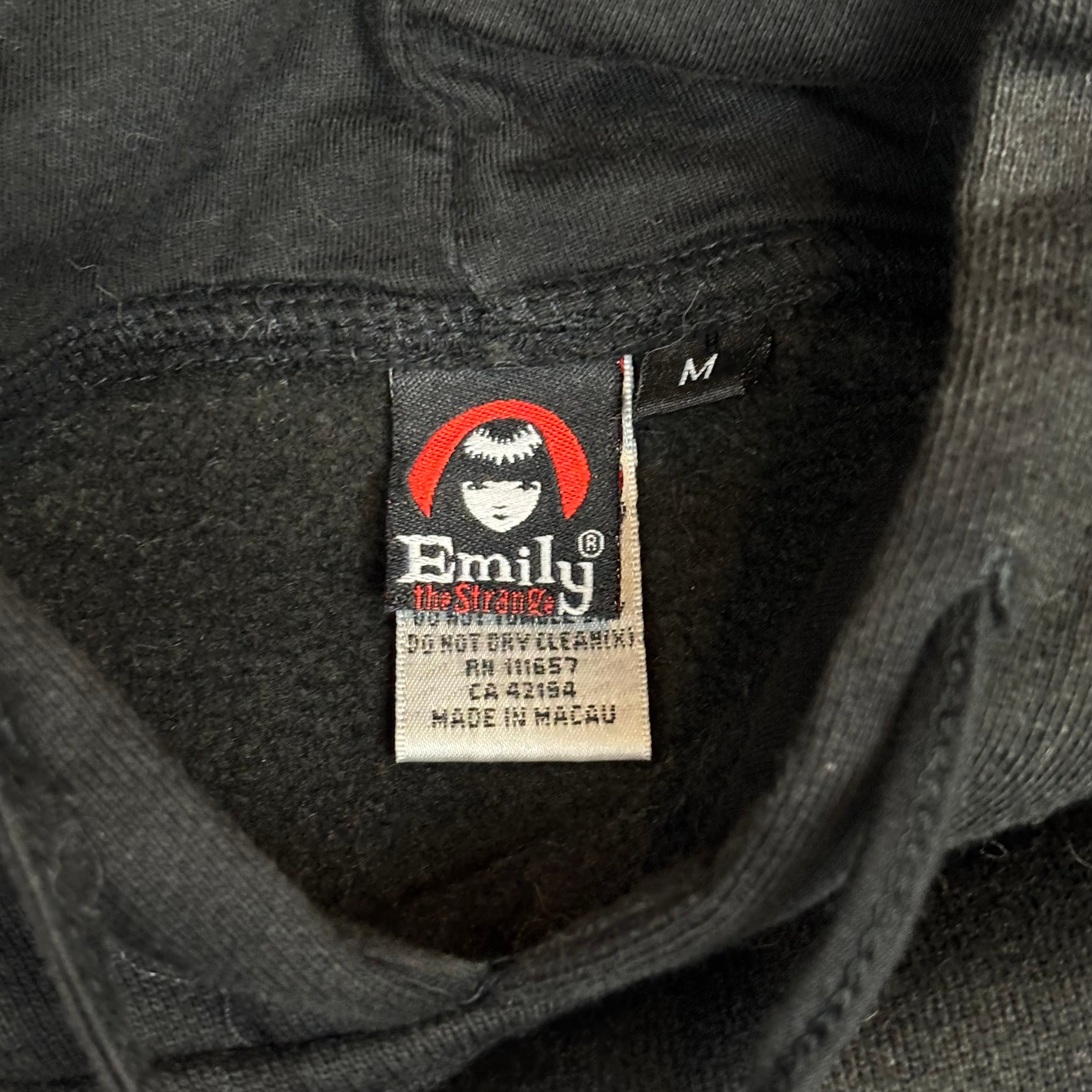 2007 Emily The Strange Cat Ear Hoodie