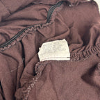 Wet Seal Chocolate Ruched Cap Sleeve Top