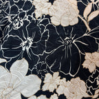 2000s Claudia Richard Floral Slinky Top