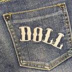 VTG Liz Lisa Doll Embroidered Bermuda Shorts