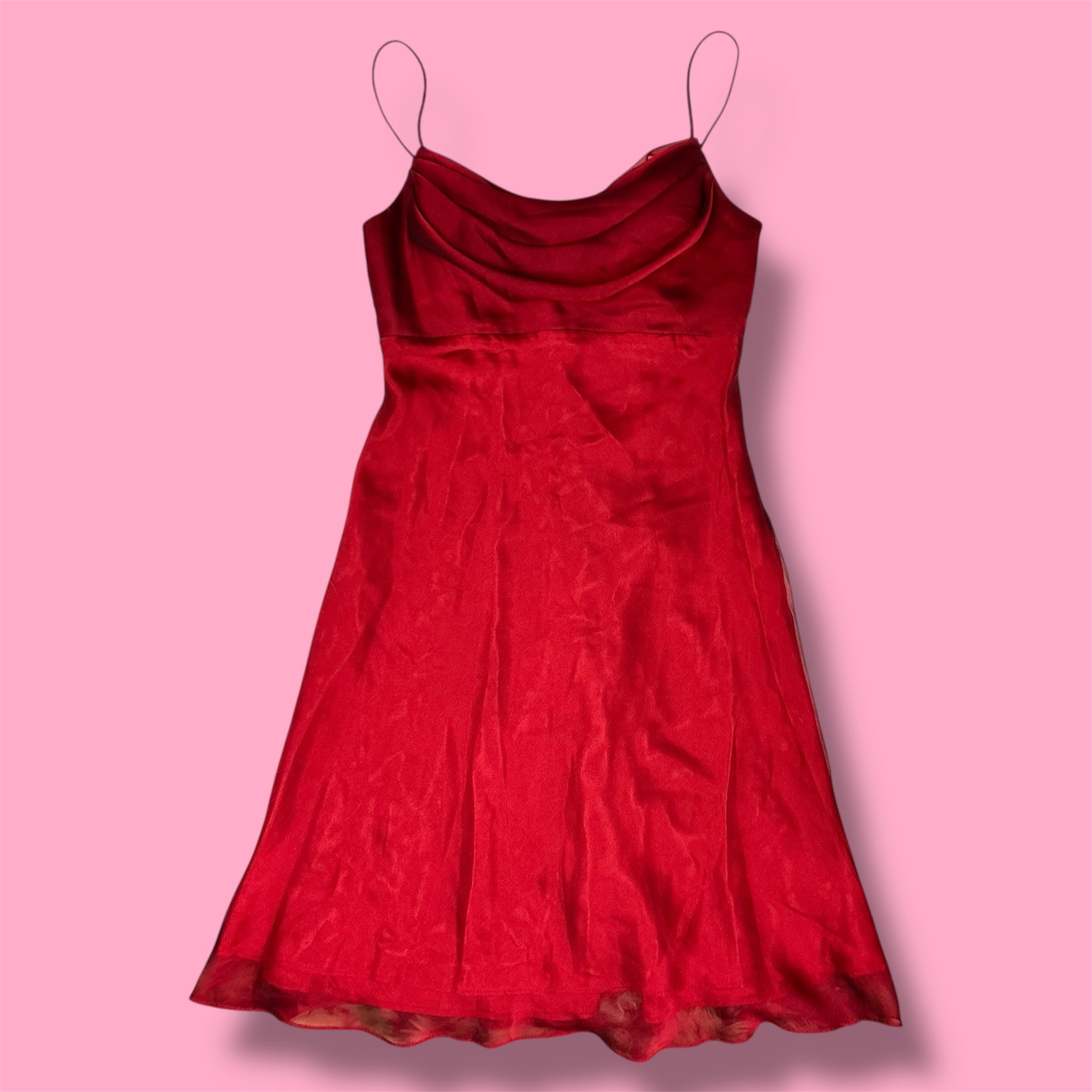 VTG Cache Cowl Neck Dress