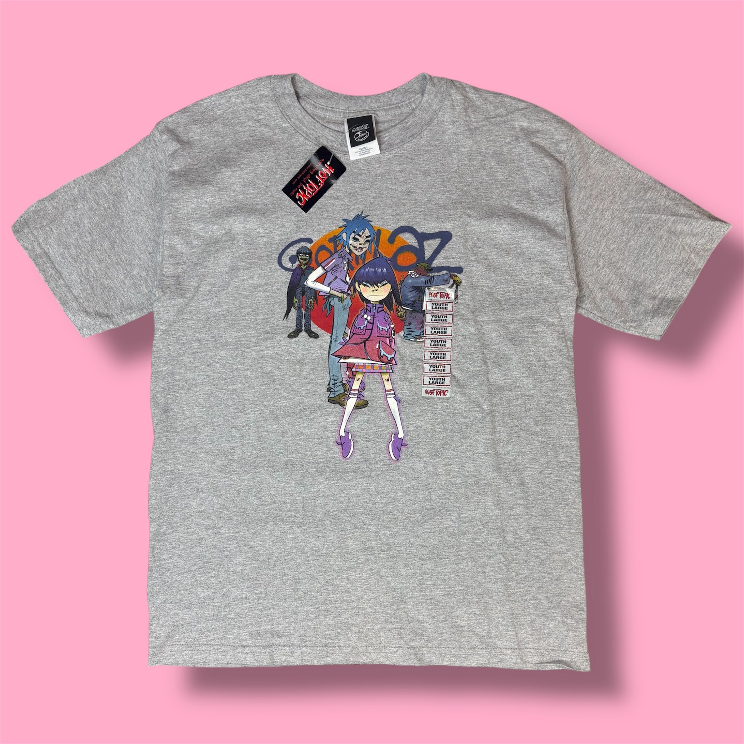 NWT VTG Hot Topic Gorillaz Tee