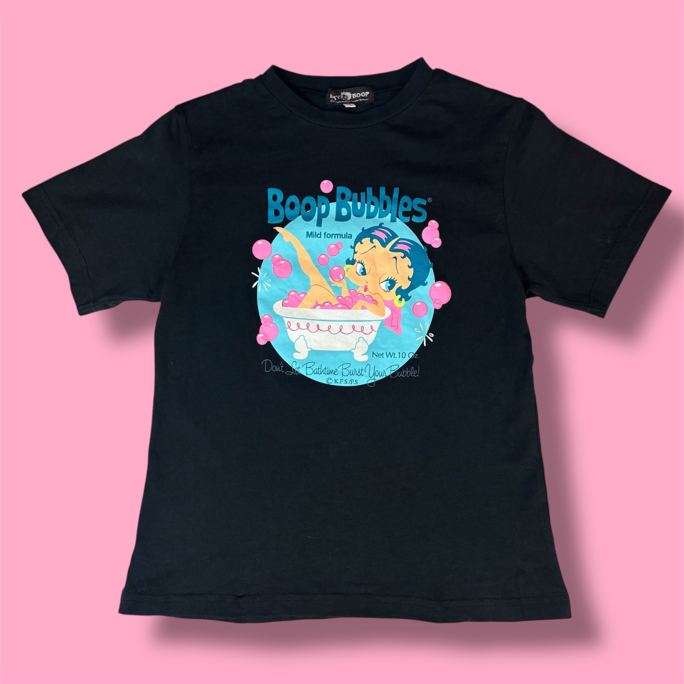 VTG Betty Boop "Boop Bubbles" Graphic Tee