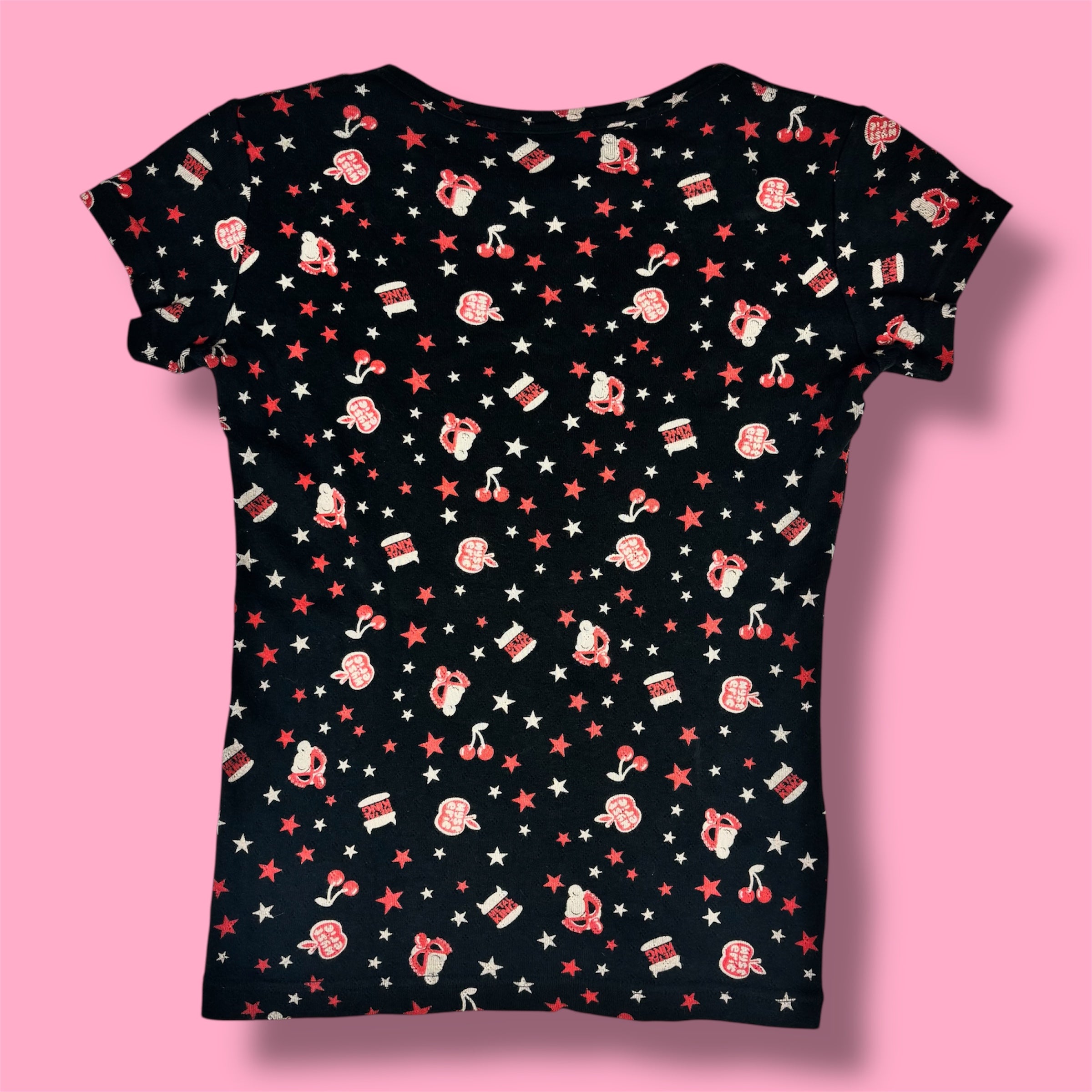 Hysteric Glamour Mini All-Over Print Baby Tee