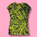 2000s T-Party Angel Wing Rhinestone Tie-Dye Top