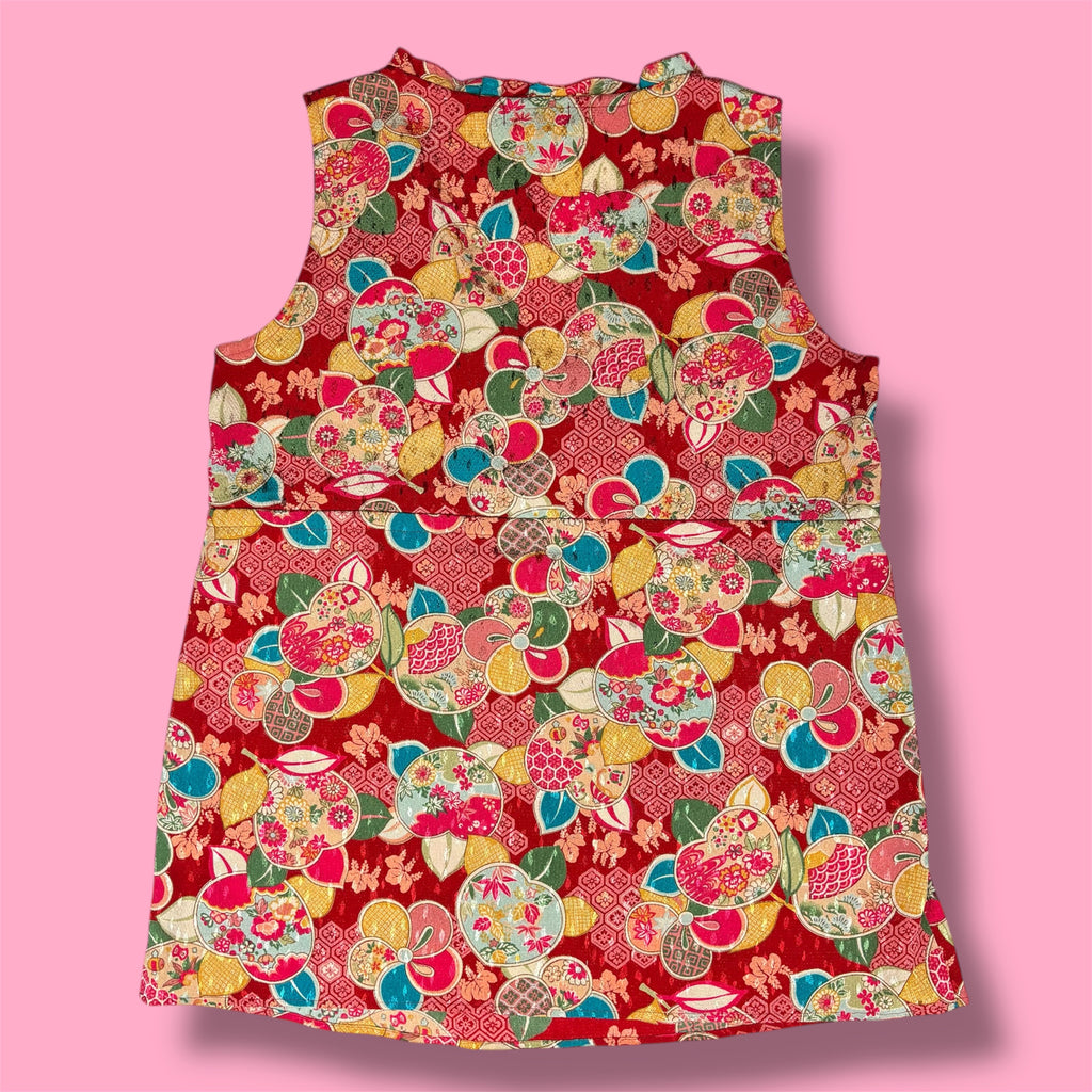 2000s Saint Tears Kimono Print Tank Top
