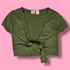 2000s Xhilaration Front-Tie Bolero