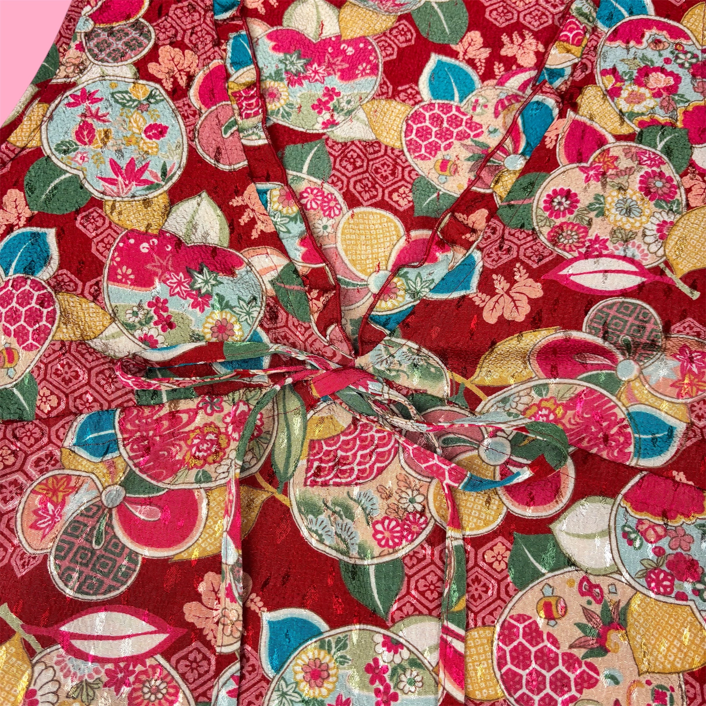 2000s Saint Tears Kimono Print Tank Top