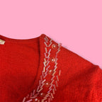 2000s Simply Flawless Beaded Tie-Up Bolero
