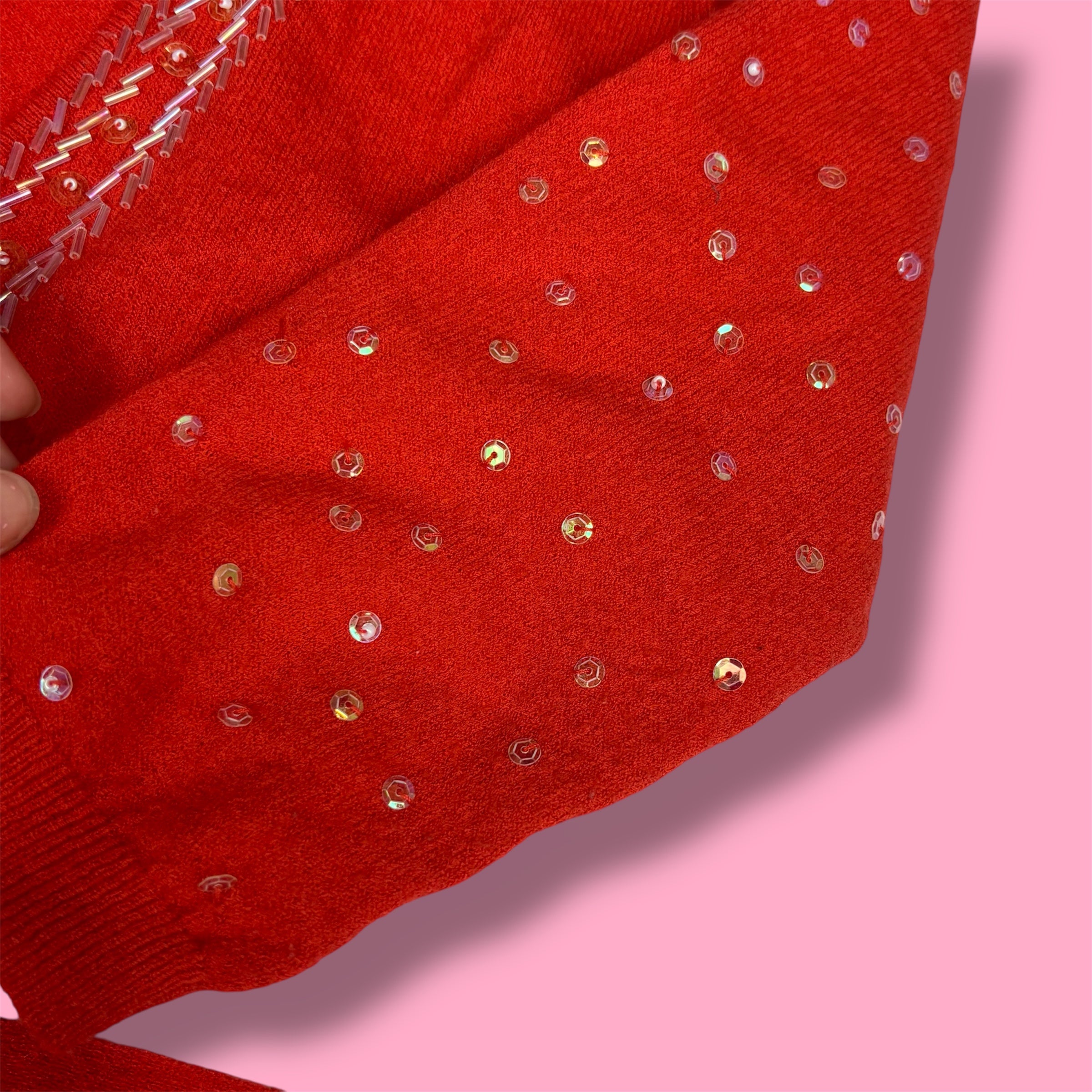 2000s Simply Flawless Beaded Tie-Up Bolero