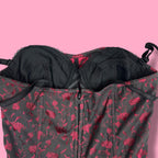 2001 Victoria's Secret Whimsigoth Jacquard Bustier Corset