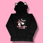 2007 Emily The Strange Cat Ear Hoodie