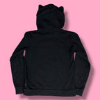 2007 Emily The Strange Cat Ear Hoodie