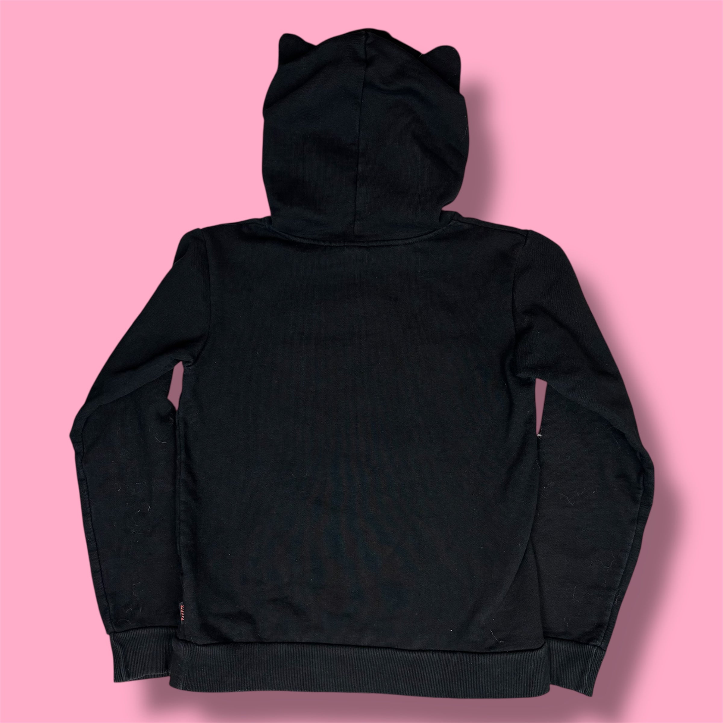 2007 Emily The Strange Cat Ear Hoodie