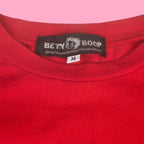 VTG Rare Betty Boop Biker Graphic Tee