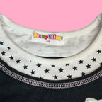 Sanrio "Stump Village" Faux-Layered Baby Tee