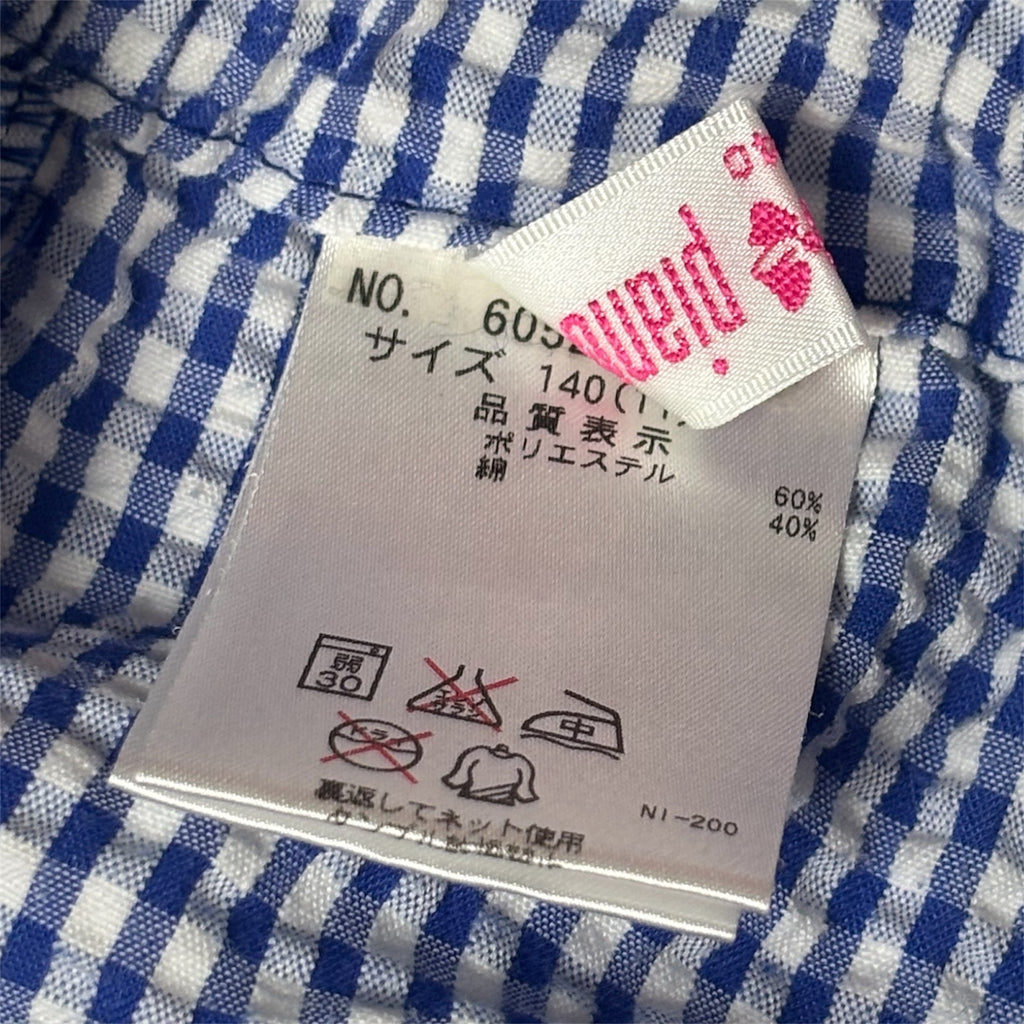 Mezzo Piano Gingham Ruffle Bloomer Shorts
