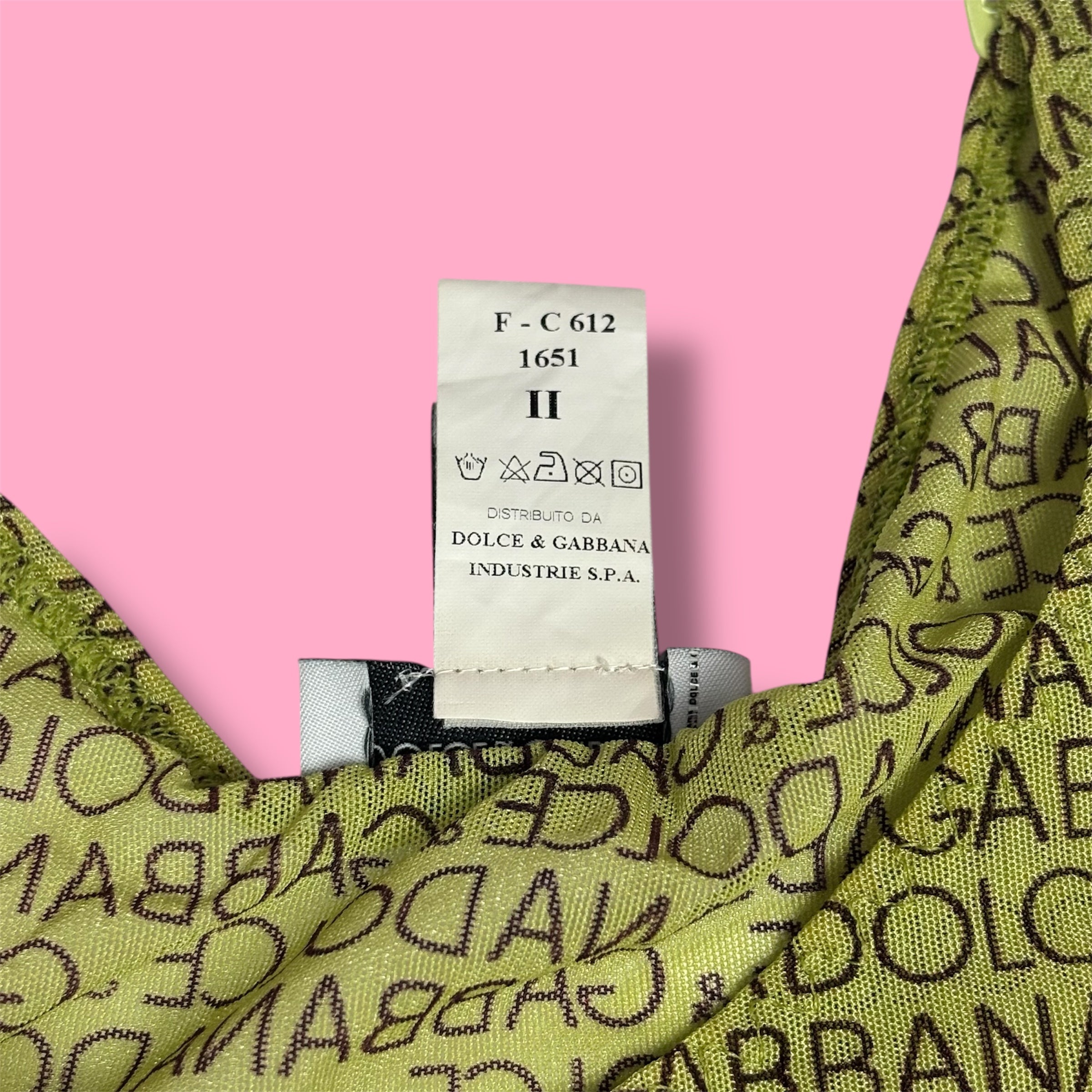 Dolce & Gabbana Intimo Micromesh Monogram Tank Top