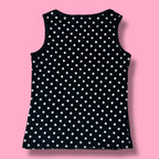 Ollinkari "My Sweet Girl" Polka Dot Tank
