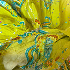 2000s Essentials by Milano Crinkled Paisley Sequin Top