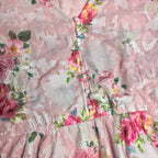 Hemant & Nandita Floral Embroidered Peplum Blouse