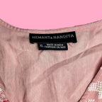Hemant & Nandita Floral Embroidered Peplum Blouse