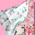 Hemant & Nandita Floral Embroidered Peplum Blouse