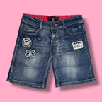 VTG Liz Lisa Doll Embroidered Bermuda Shorts