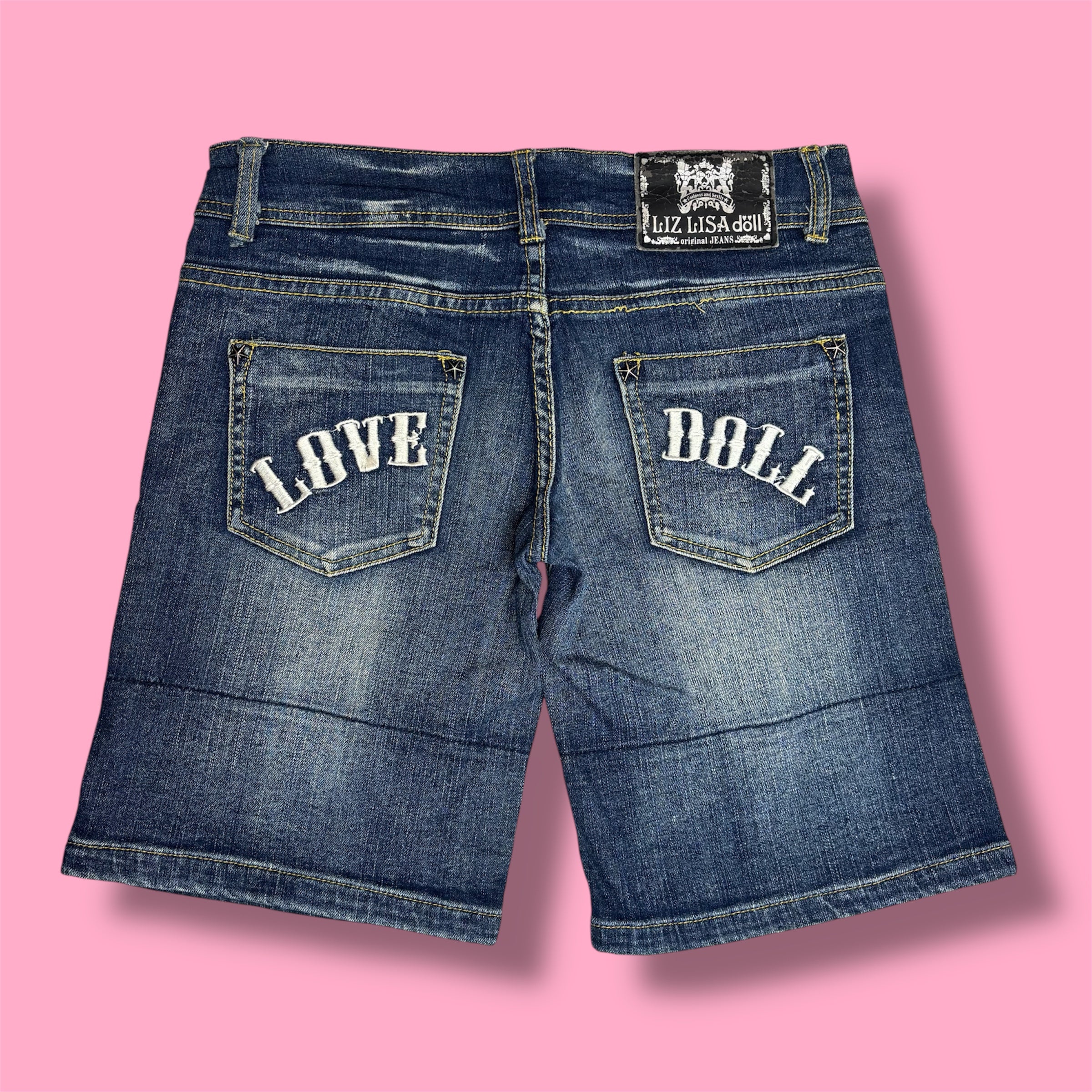 VTG Liz Lisa Doll Embroidered Bermuda Shorts