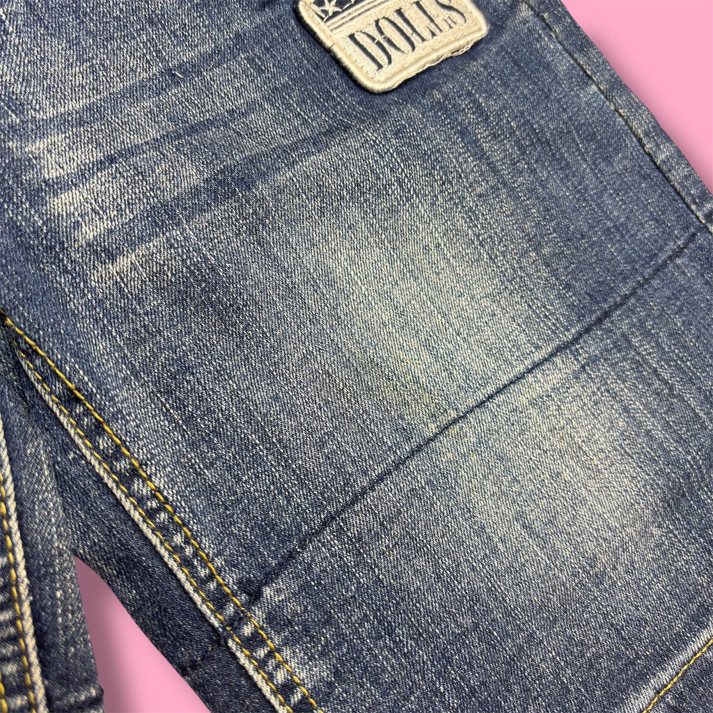 VTG Liz Lisa Doll Embroidered Bermuda Shorts