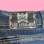 VTG Liz Lisa Doll Embroidered Bermuda Shorts