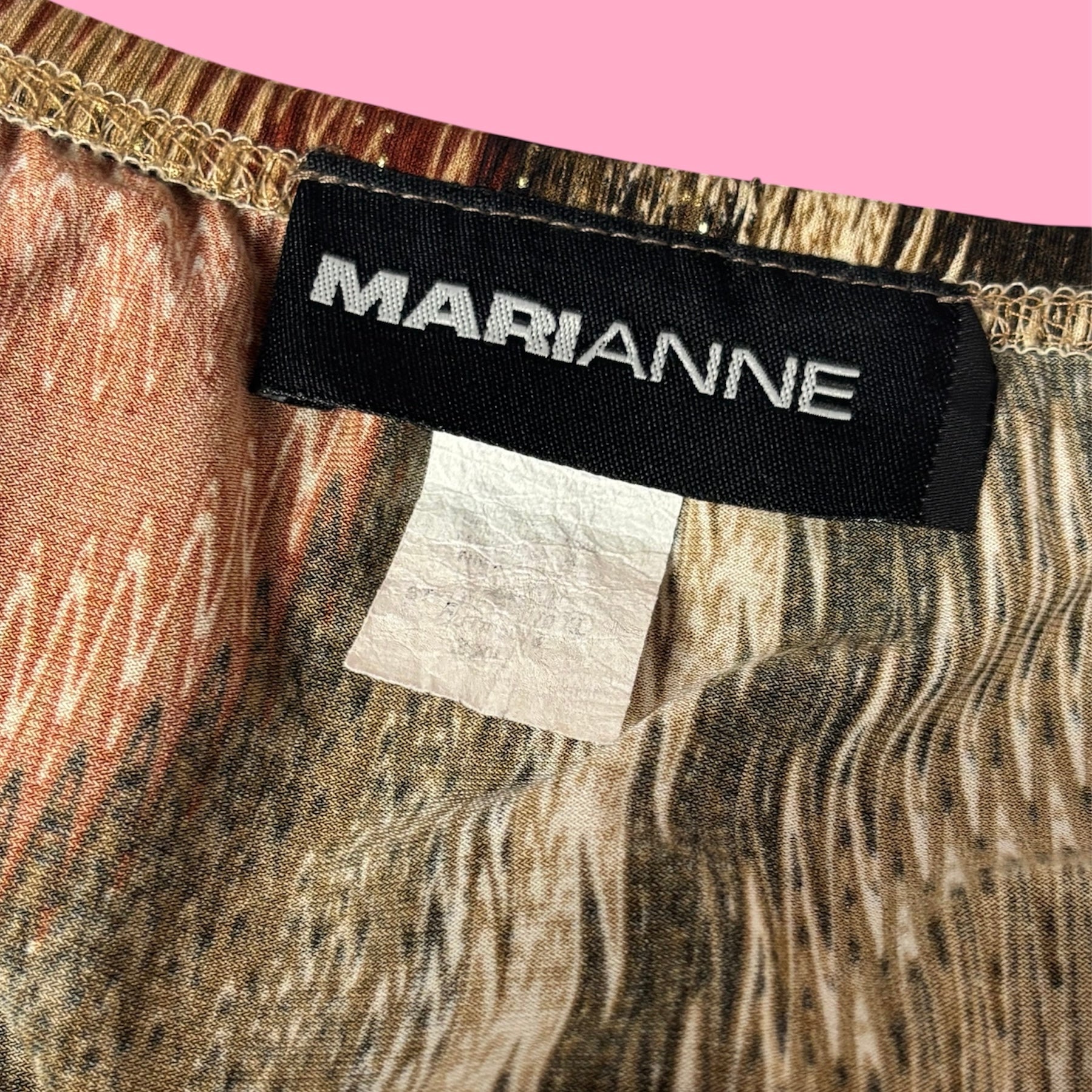 VTG Marianne Handkerchief Hem Midi Skirt